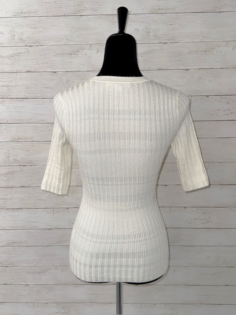 Veronica Beard Ribbed Cardigan - Picture 5 of 6